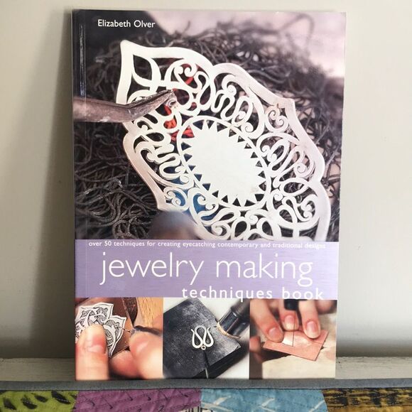 Jewelry Making Techniques Book by Elizabeth Olver - Picture 1 of 16
